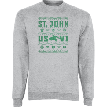 St. John Ugly Christmas Sweater Crewneck